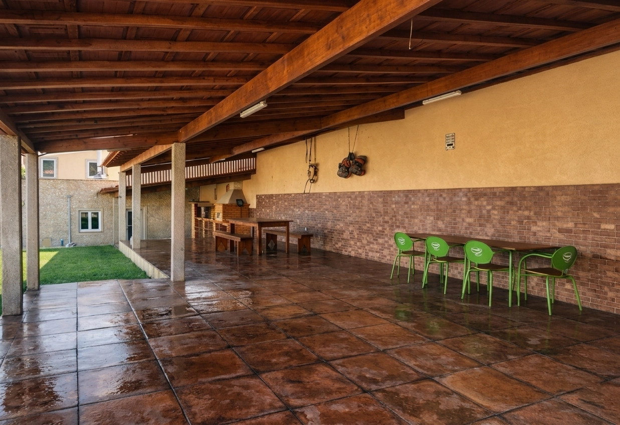 Jardim privativo Espaço B Villa 408